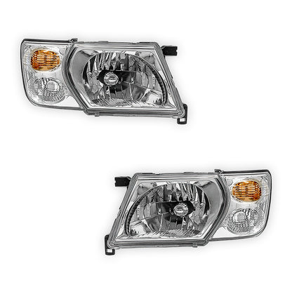 Nissan Patrol GU / Y61 Wagon / GU TY61 Cab Chassis Ute (2001 - 2007) OEM Style Headlights & Corner Lights LH + RH
