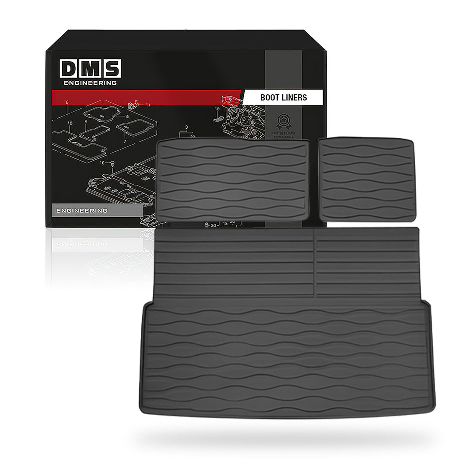 Nissan Patrol Y62 (2012 - 2024) 3 pcs. Boot Cargo Mat Liners