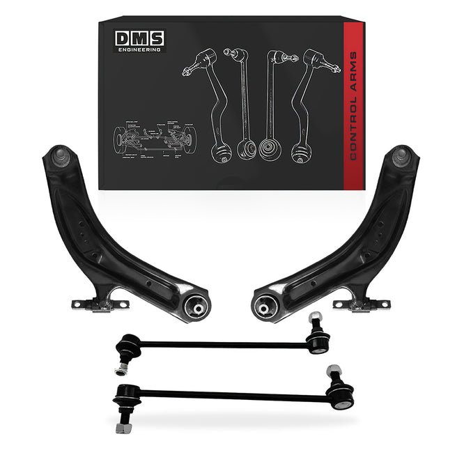 Nissan X-Trail T32 (2014 - 2022) Front Lower Control Arms + Sway Bar Links LH + RH