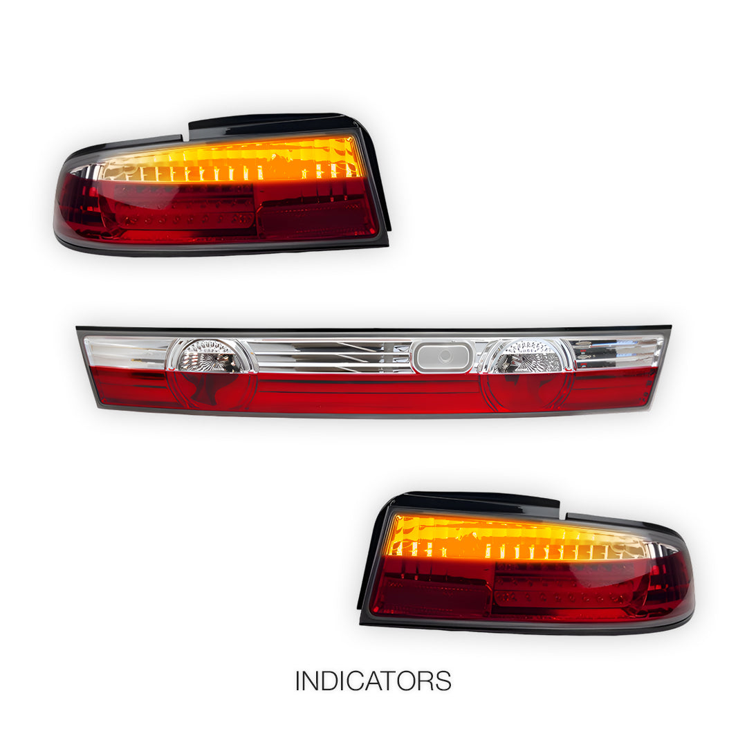 Nissan 200SX S14 (1993 - 1998) Center Garnish & Tail Lights LH + RH