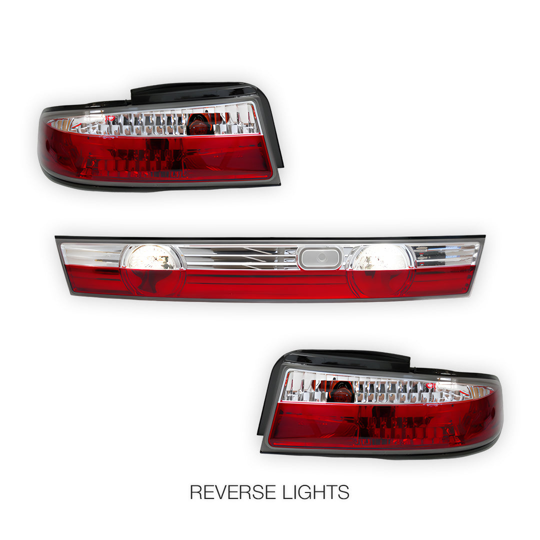 Nissan 200SX S14 (1993 - 1998) Center Garnish & Tail Lights LH + RH