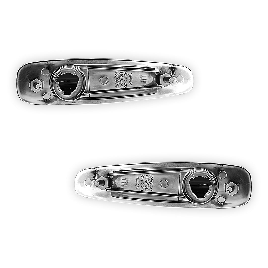 Nissan 200SX S14 (1994 - 2000) Crystal Bumper Bar Side Turn Signal Indicator Lights RH + LH