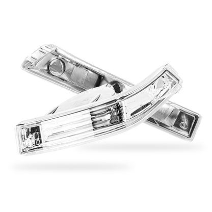 Nissan 200SX S14 (1997 - 1998) Crystal Clear / Full Smoked Bumper Bar Turn Signal Indicator Lights LH + RH