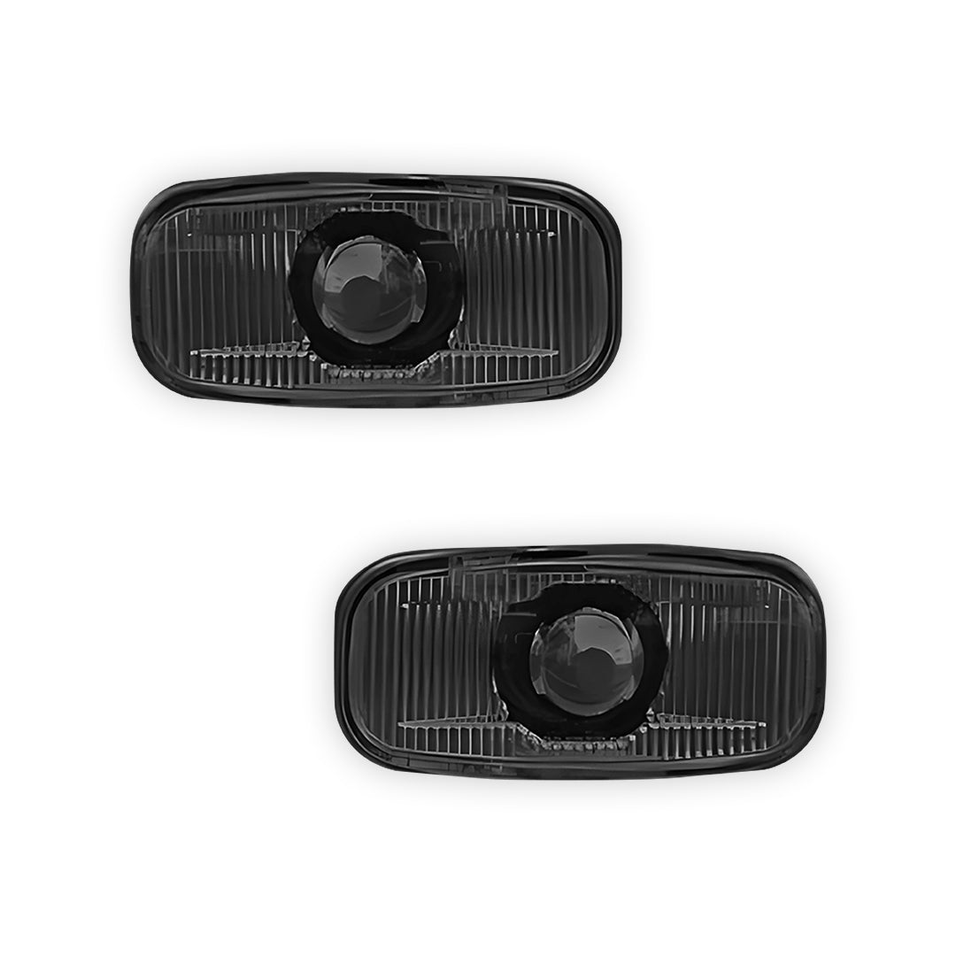 Nissan 200SX S15 (2000 - 2002) Crystal Clear / Smoked Side Turn Signal Indicator Lights RH + LH
