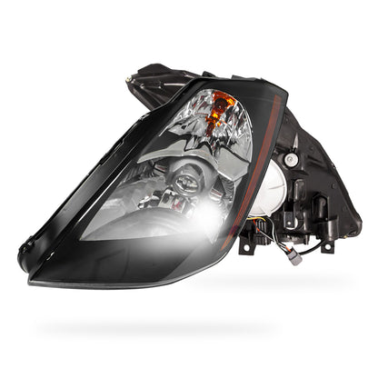 Nissan 350Z Z33 Series 1 (2003 - 2005) Black JDM Projector Headlights LH + RH