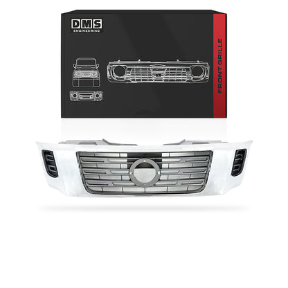 Nissan Navara D23 NP300 (2015 - 2017) Chrome/Grey Grille