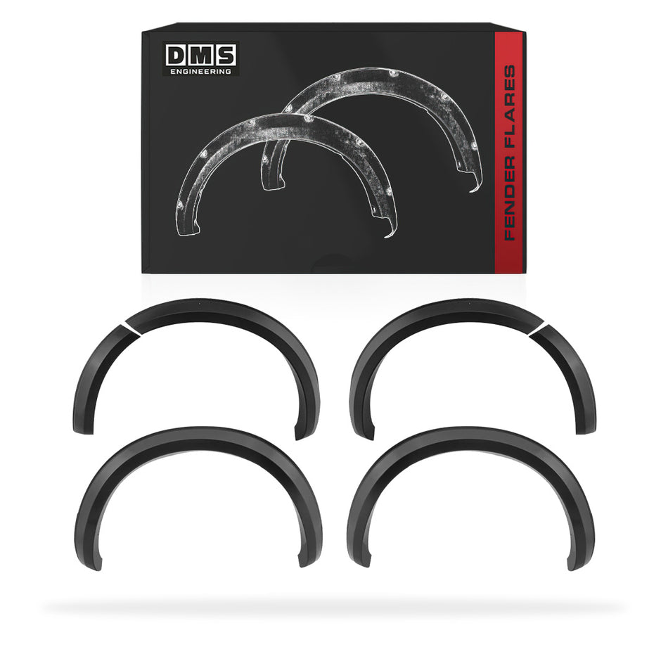 Nissan Navara D23 NP300 (2015 - 2020) 30mm Black Guard Flares