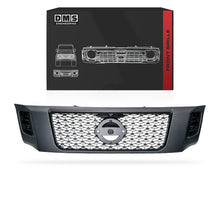 Nissan Navara D23 NP300 (2015 - 2020) Matt Black OE Style Front Bumper Bar Grille