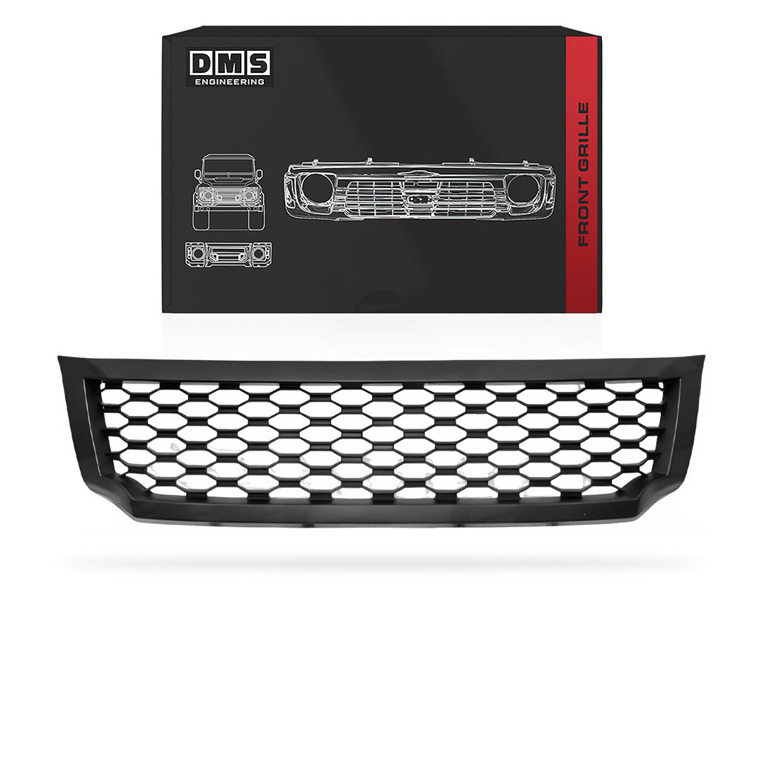 Nissan Navara D23 NP300 (2015 - 2020) Matt Black Front Bumper Bar Grille