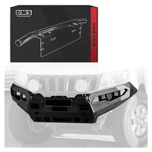 DMS Nissan Navara D23 NP300 (2015 - 2020) No Hoop Steel Bull Bar + LED Lights ADR Compliant