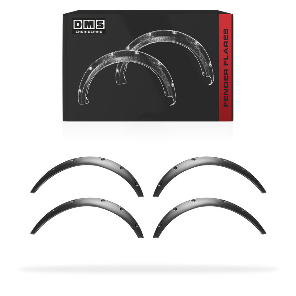 Nissan Navara D23 NP300 (2015 - 2025) 3.5" Black Guard Flares