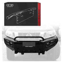 Nissan Navara D23 NP300 (2015 - 2025) Steel Bull Bar + LED Lights