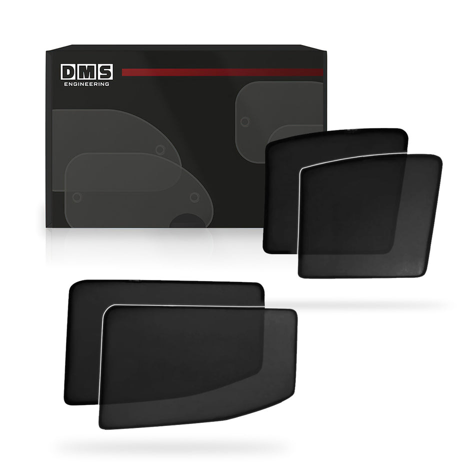 Nissan Navara D23 NP300 (2015 - 2025) Magnetic Window Sun Shades Complete Set