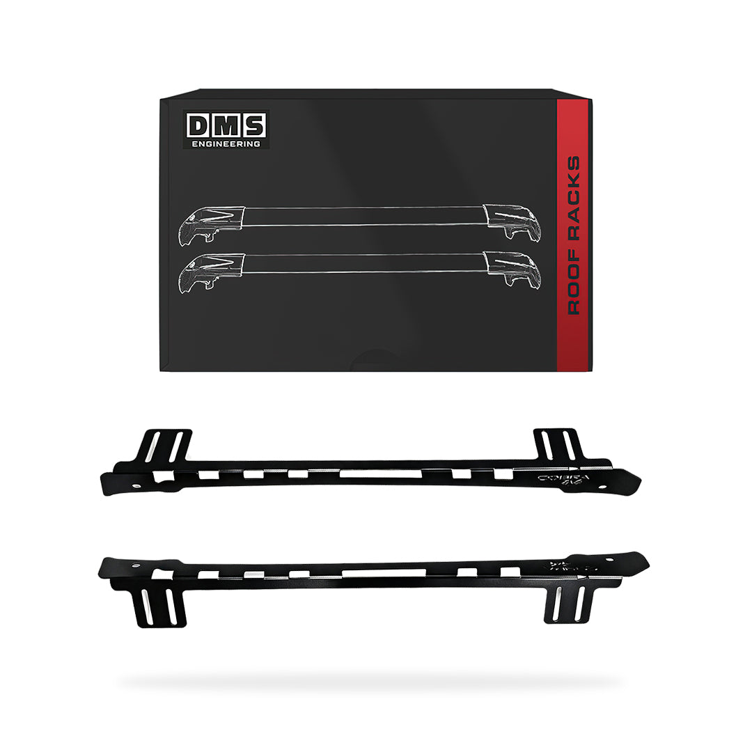 Nissan Navara D23 NP300 (2015 - 2026) Aluminum Flat Rack With Cage Extension Roof Racks