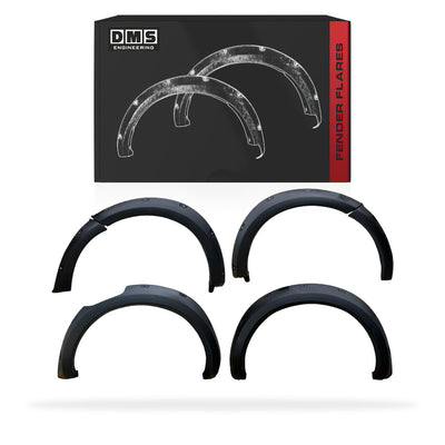 Nissan Navara D23 NP300 (2020 - 2025) 50mm Matte Black Fender Flares