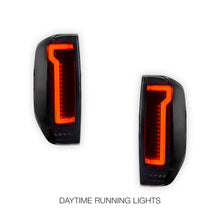 Nissan Navara D40 (2005 - 2014) Sequential Smoked 3D Stripe Bar Full LED Tail Lights LH + RH