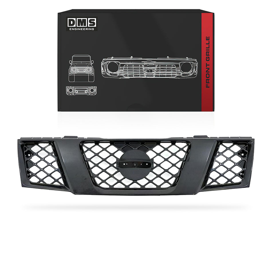 Nissan Navara D40 (2005 - 2015) Black Grille