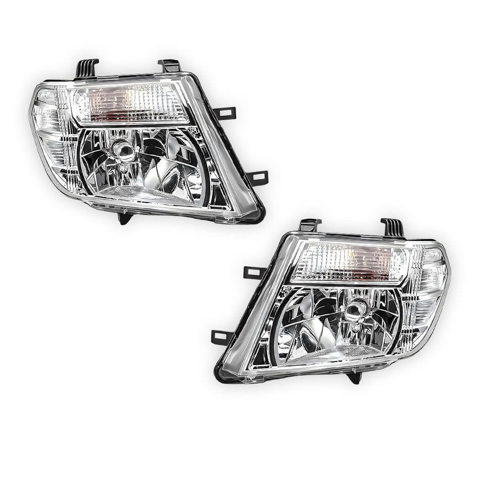 Nissan Navara D40 (2010 - 2015) Headlights No Xenon LH + RH