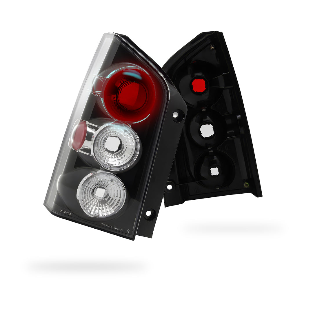 Nissan PathFinder R51 (2005 - 2012)  Black Altezza Tail Lights Tail Lights LH + RH