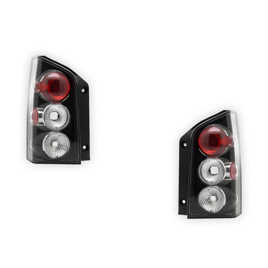 Nissan PathFinder R51 (2005 - 2012)  Black Altezza Tail Lights Tail Lights LH + RH