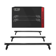 Nissan Patrol GQ / QU (1987 - 2016) 3 x Cross Bars Black Aluminum Roof Racks