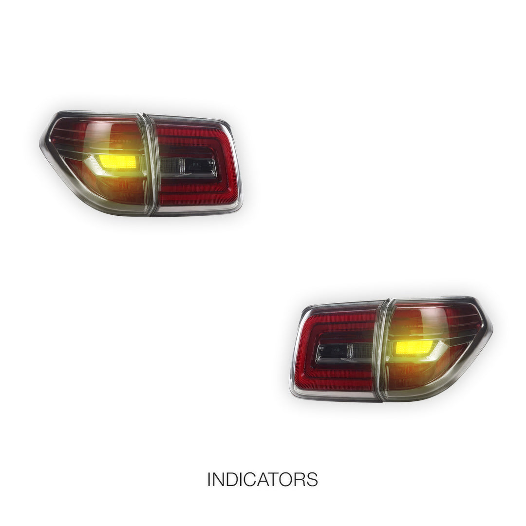 Nissan Patrol Y62 Ute / Y62 Wagon (2016 - 2019) Tail Lights LH + RH