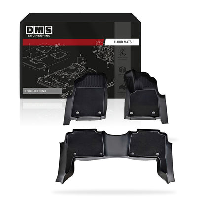Nissan Patrol	Y62 Ute / Y62 Wagon (2012 - 2026) Double-Layer Car Floor Mats