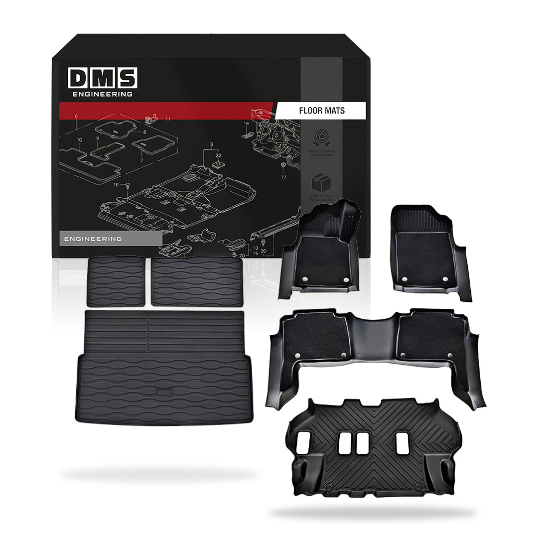 Nissan Patrol	Y62 Ute / Y62 Wagon (2012 - 2026) Double-Layer Car Floor Mats