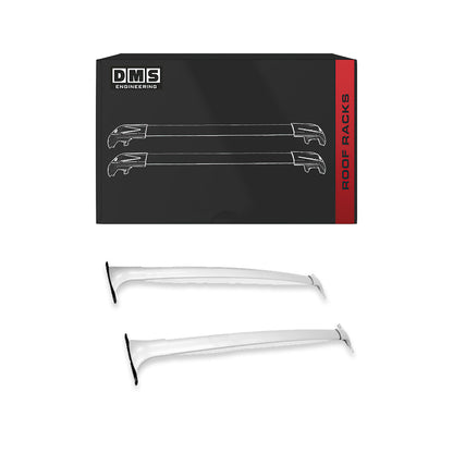 Nissan Patrol Y62 Ute / Y62 Wagon (2012 - 2026) 2 x Premium Aluminum Black Roof Racks