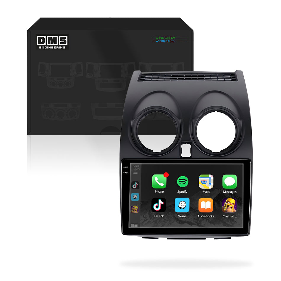 Nissan Qashqai J11 (2006 - 2016) 9" Wireless Android 15 Head Unit for Apple CarPlay / Android Auto