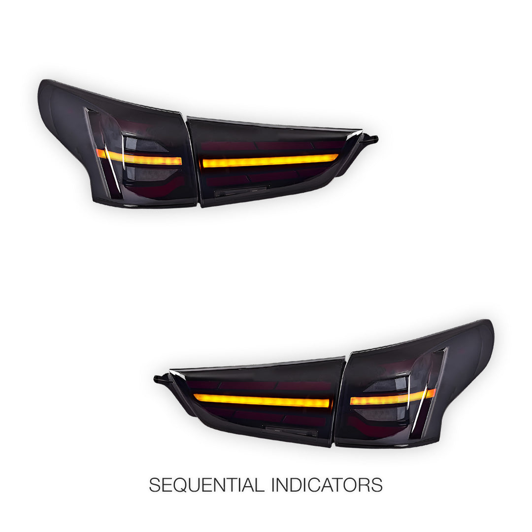 Nissan Qashqai J11 (2016 - 2023) Tail Lights LH + RH