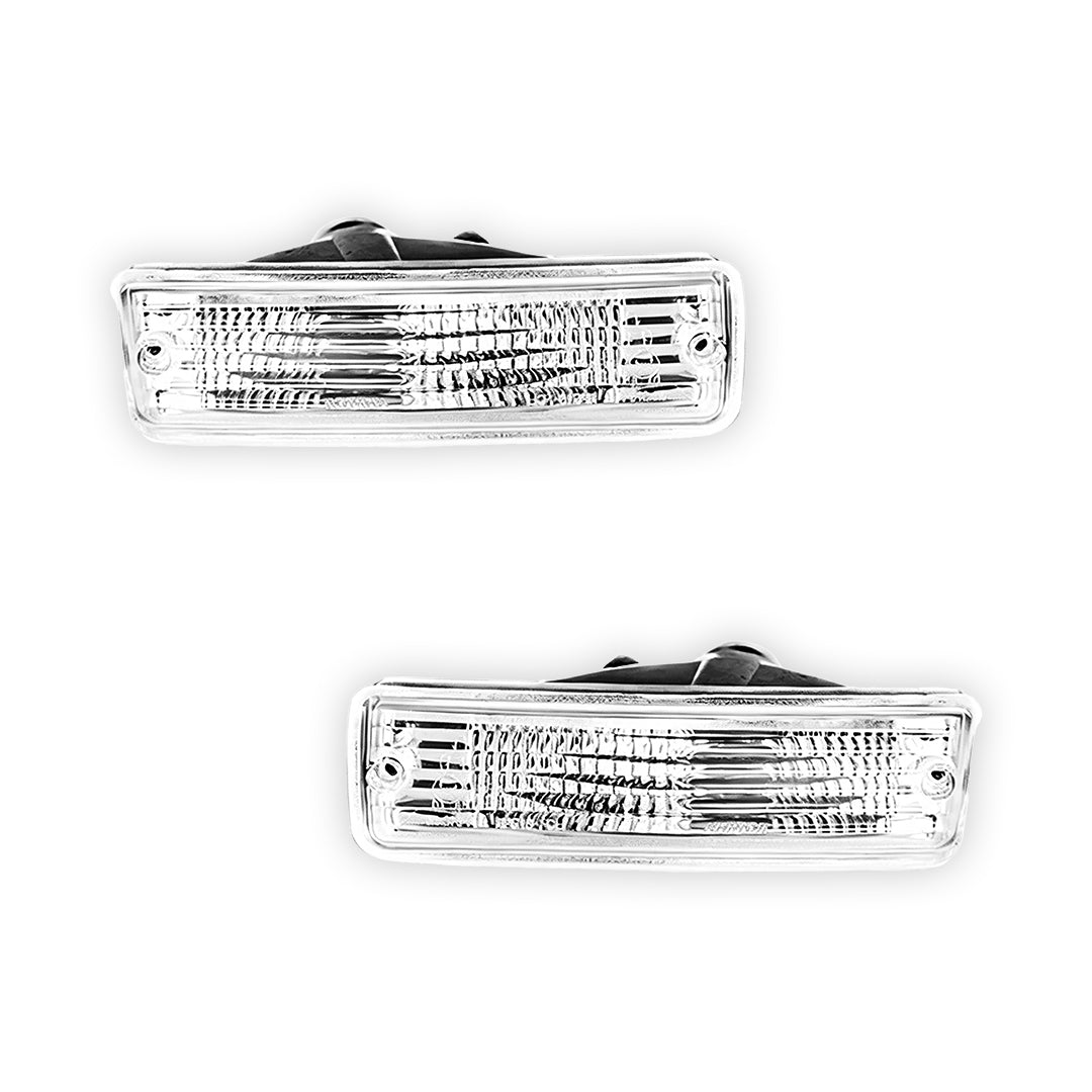 Nissan Silvia S13 (1988 - 1993) Bumper Turn Signal Indicator Lights LH + RH