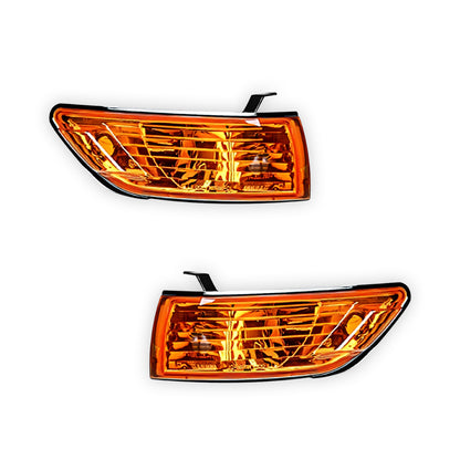 Nissan Silvia S13 (1988 - 1993) JDM Amber / Crystal Clear / Smoked Black Corner Parker Lights LH + RH