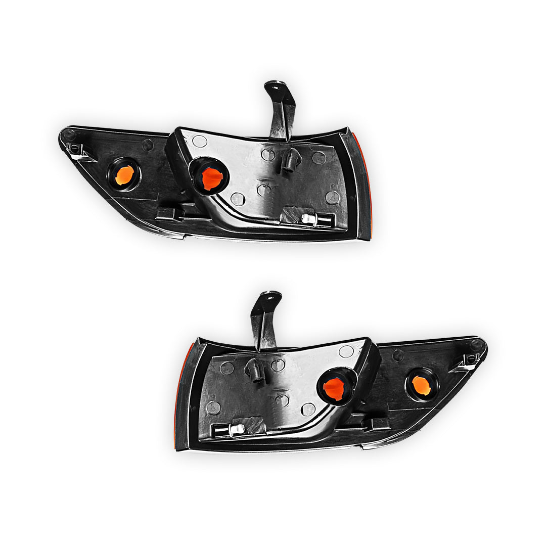 Nissan Silvia S13 (1988 - 1993) JDM Amber / Crystal Clear / Smoked Black Corner Parker Lights LH + RH