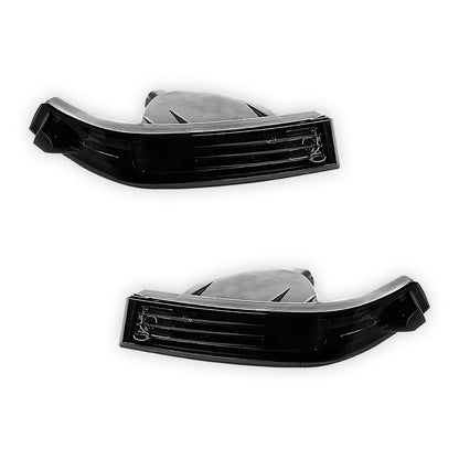 Nissan Silvia S14 (1997 - 1998) Crystal Clear / Full Smoked Bumper Bar Turn Signal Indicator Lights LH+ RH