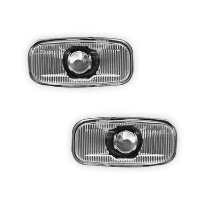 Nissan Silvia S15 (1999 - 2001) Crystal Clear / Smoked Side Turn Signal Indicator Lights RH + LH