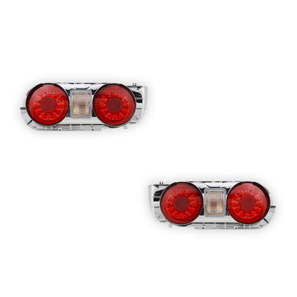 Nissan Skyline R32 (1991 - 1993) GTR Style Clear Red LED Tail Lights LH + RH