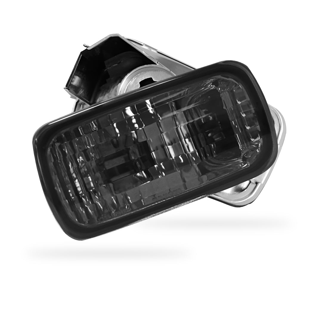 Nissan Skyline R34 (1998 - 2002) Smoked / Crystal Front Bumper Bar Turn Signal Indicator Lights LH + RH