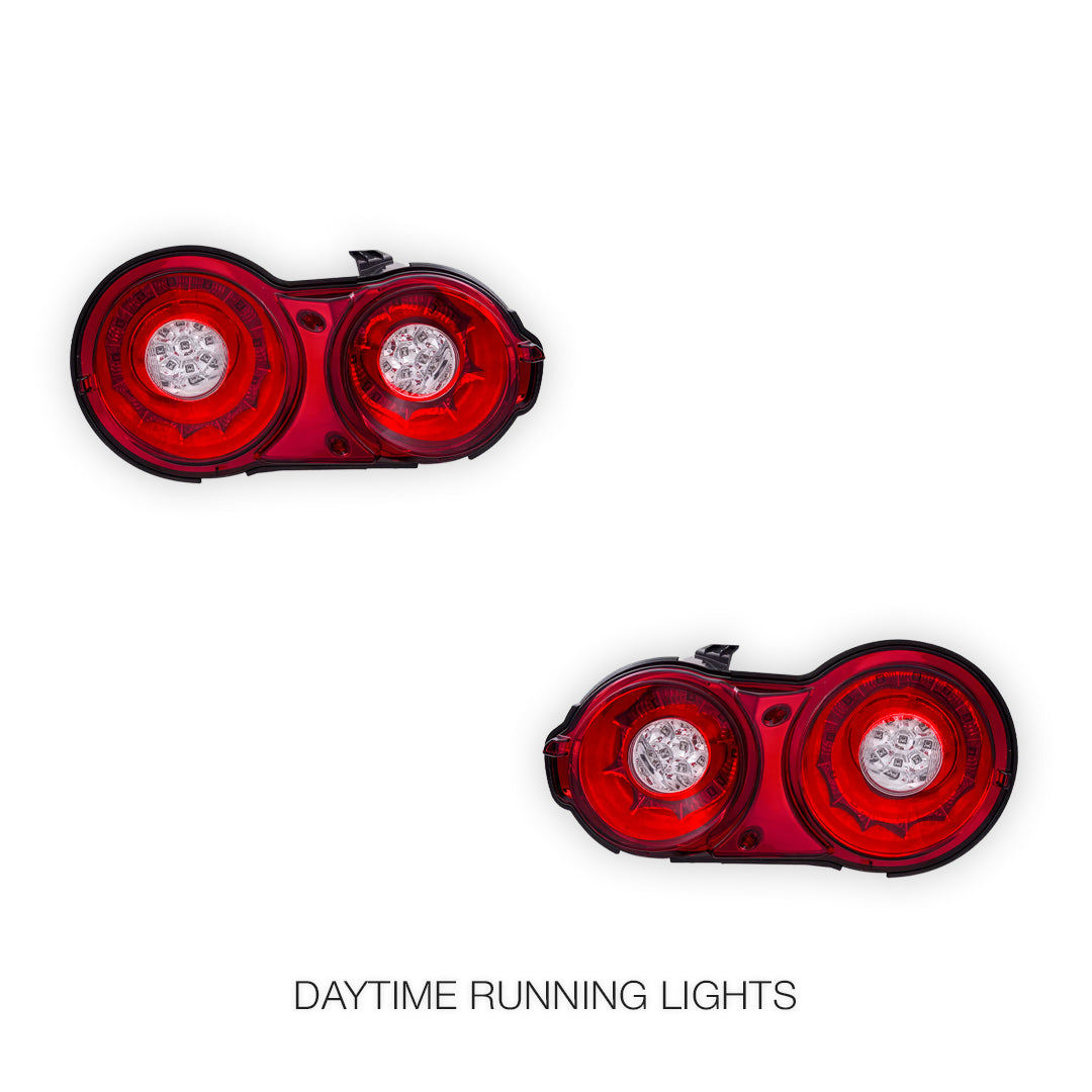 Nissan GT-R R35 (2007 - 2024) GTR 3D LED Stripe Bar Tail Lights LH + RH