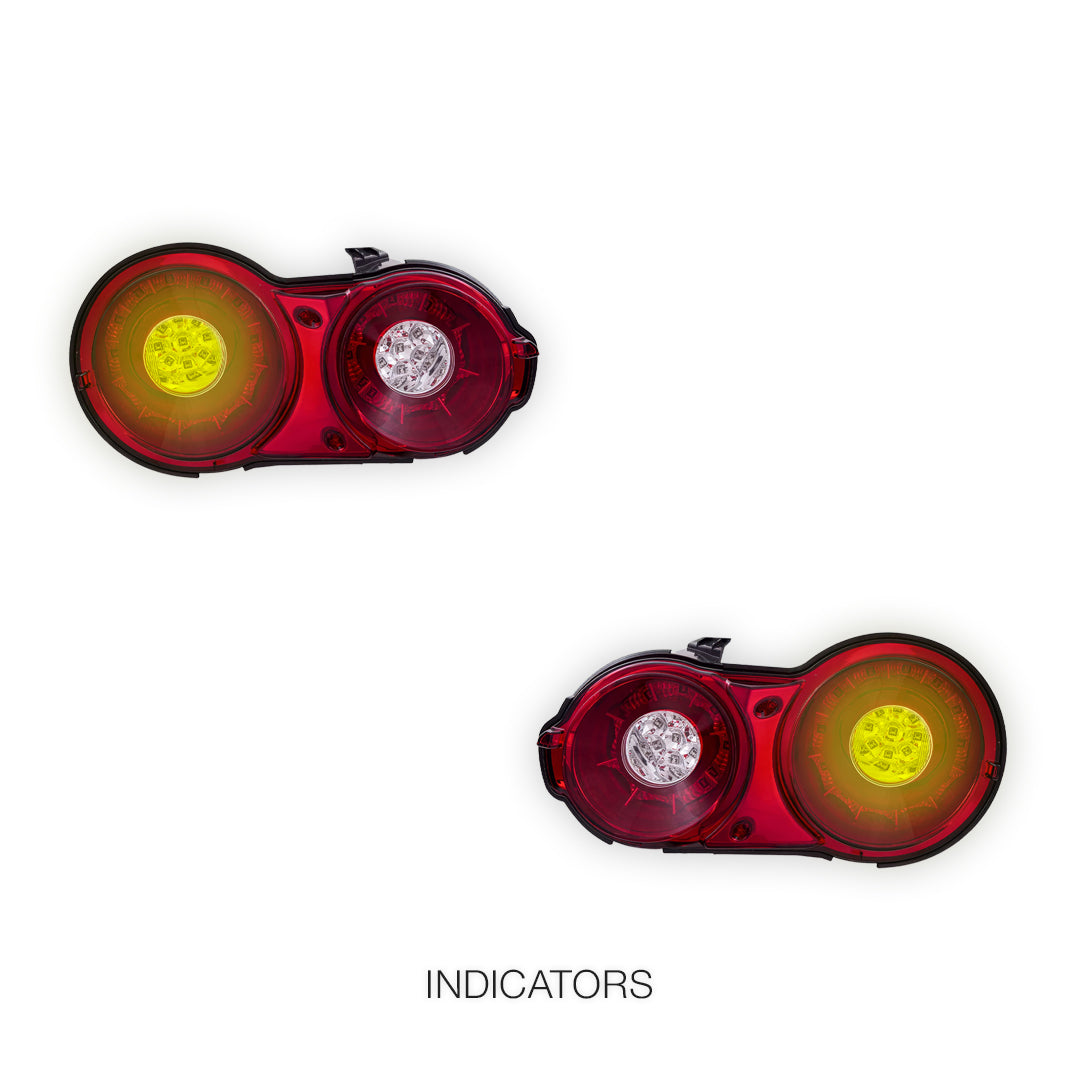 Nissan GT-R R35 (2007 - 2024) GTR 3D LED Stripe Bar Tail Lights LH + RH