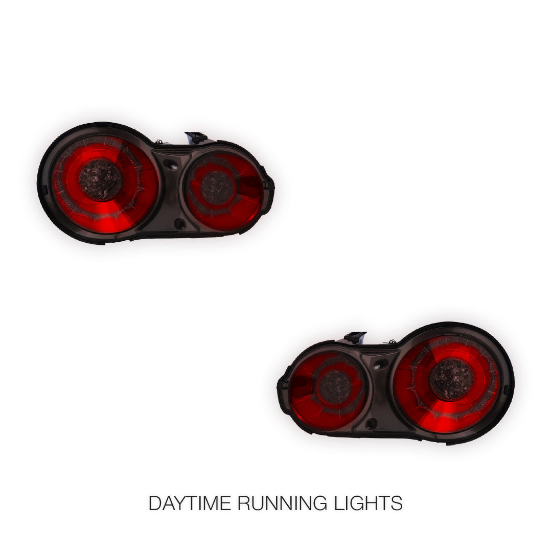 Nissan GT-R R35 (2007 - 2024) GTR 3D LED Stripe Bar Tail Lights LH + RH