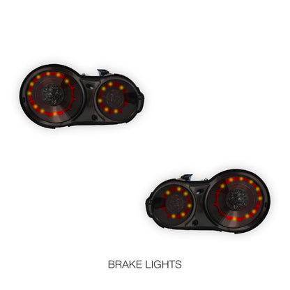 Nissan GT-R R35 (2007 - 2024) GTR 3D LED Stripe Bar Tail Lights LH + RH