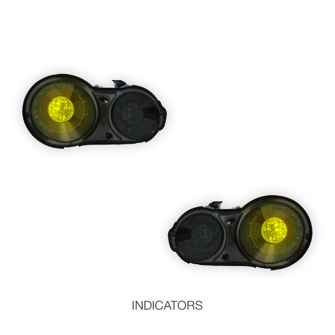Nissan GT-R R35 (2007 - 2024) GTR 3D LED Stripe Bar Tail Lights LH + RH