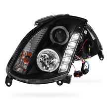 Nissan Skyline V35 Coupe (2003 - 2008) Black LED DRL Projector Headlights LH + RH