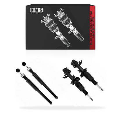 Nissan Tiida C11 (2006 - 2013) Front and Rear Shock Absorbers LH + RH