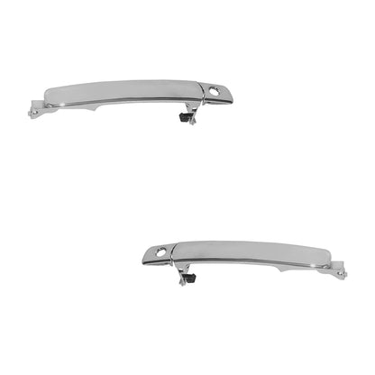 Nissan X-Trail T31 (2007 - 2013) Front Chrome Outer Door Handles LH + RH