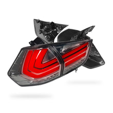 Nissan X-Trail T32 (2014 - 2017) Full Smoked 3D Stripe Bar Full LED Tail Lights LH + RH