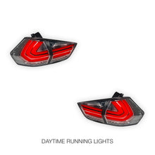 Nissan X-Trail T32 (2014 - 2017) Full Smoked 3D Stripe Bar Full LED Tail Lights LH + RH