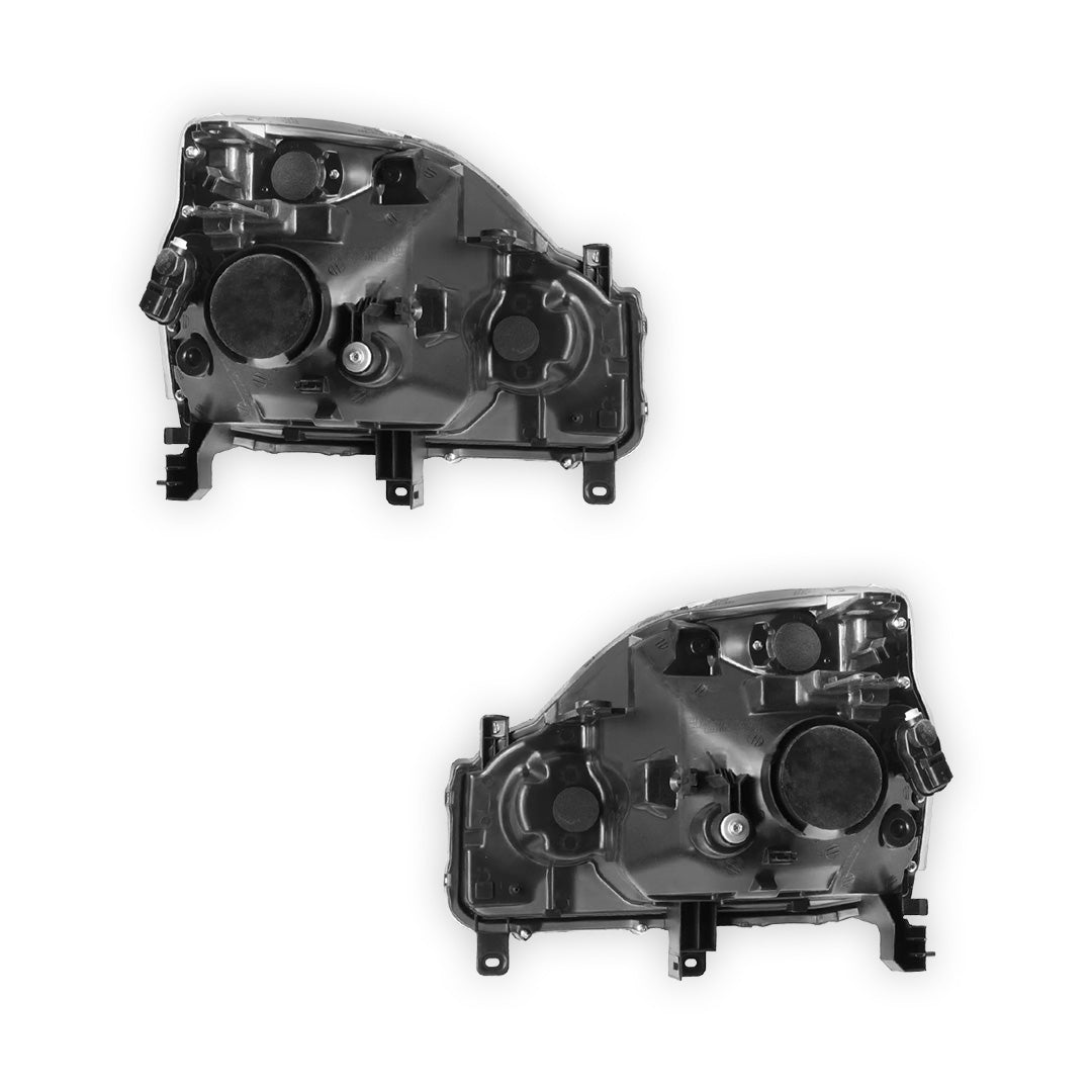 Nissan X-Trail T31 (2007 - 2010) Chrome Halogen OEM Style Headlights LH + RH