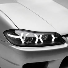 Nissan Silvia S15 (1999 - 2002) LED 3D DRL Bar Projector Headlights LH + RH